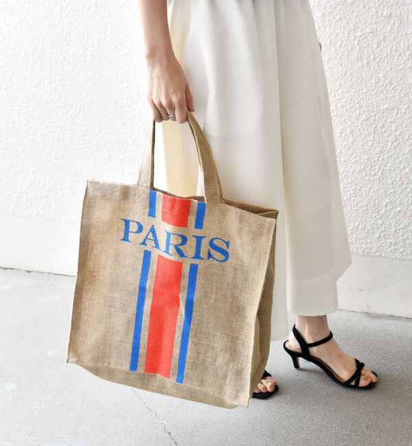 SHIPS any「MAISON BENGAL: ジュート トート バッグ 25SS」|トートバッグ|