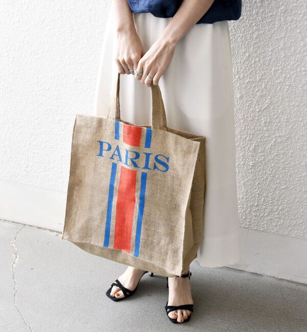 SHIPS any「MAISON BENGAL: ジュート トート バッグ 25SS」|トートバッグ|