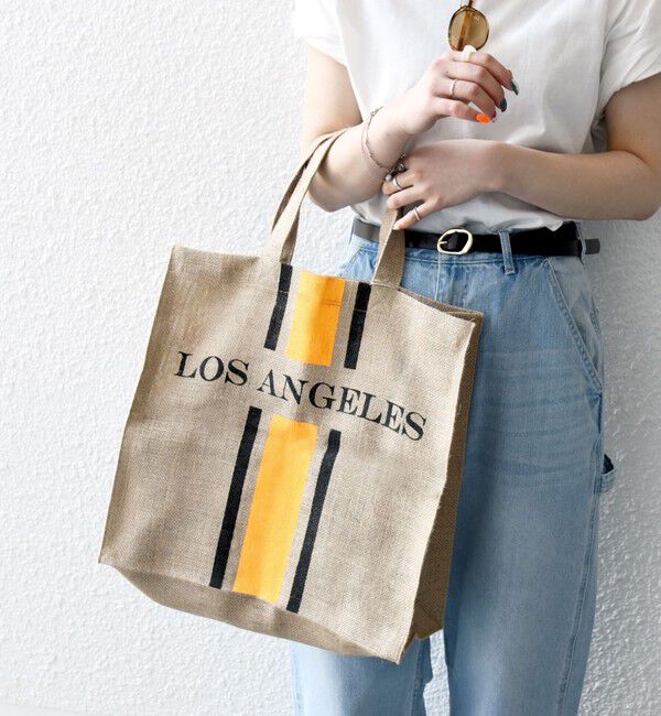 SHIPS any「MAISON BENGAL: ジュート トート バッグ 25SS」|トートバッグ|