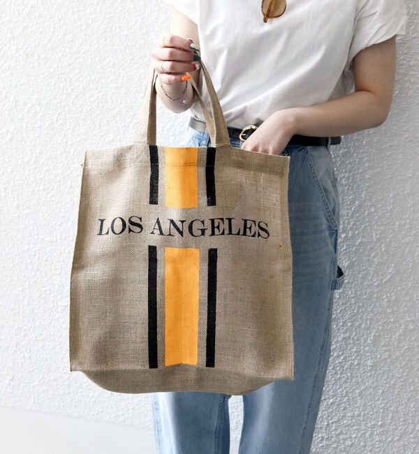 SHIPS any「MAISON BENGAL: ジュート トート バッグ 25SS」|トートバッグ|