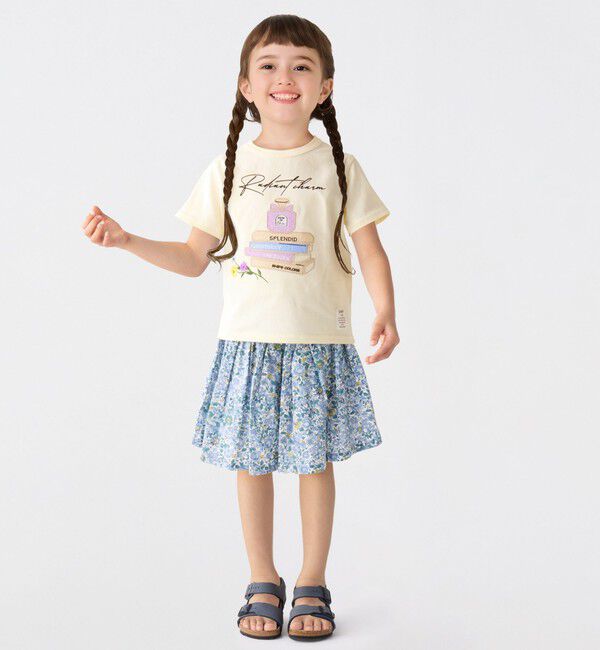 SHIPS Colors 「SHIPS Colors:80～130cm / パッチワーク プリント Tシャツ◇」|Tシャツ・カットソー|