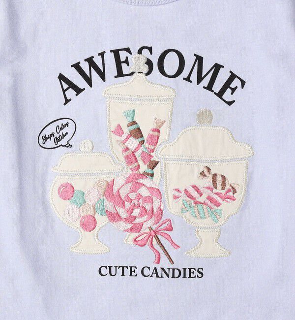 SHIPS Colors 「SHIPS Colors:80～130cm / パッチワーク プリント Tシャツ◇」|Tシャツ・カットソー|