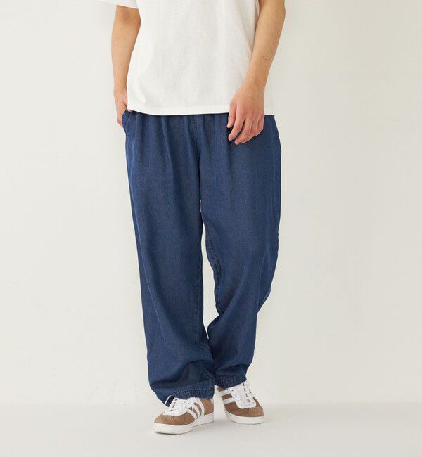 SHIPS Colors 「SHIPS Colors:ソフトタッチ デニム イージー パンツ」|デニム|