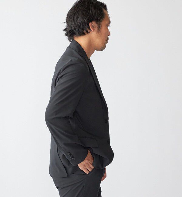 SHIPS「【WEB限定】SHIPS:〈手洗い可能〉ナチュラル ストレッチ エア セットアップ」|スーツ|