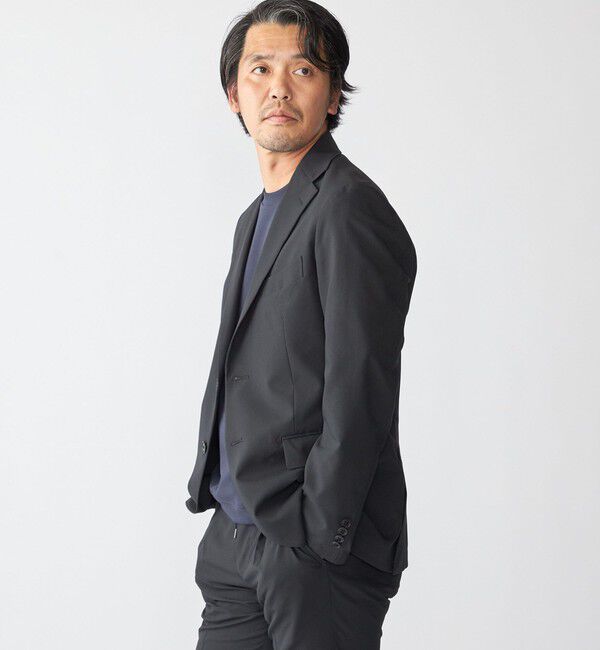 SHIPS「【WEB限定】SHIPS:〈手洗い可能〉ナチュラル ストレッチ エア セットアップ」|スーツ|