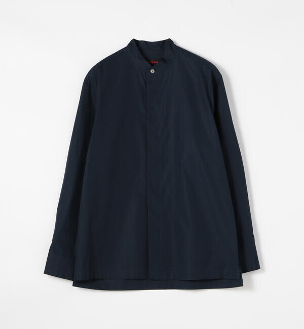 CABaN「CABaN コットンタイプライター バンドカラーシャツ」|シャツ・ブラウス|