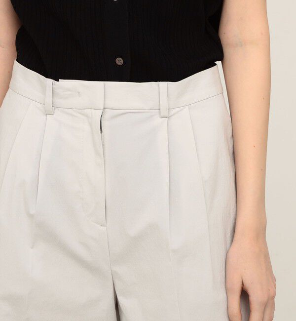 DES PRES「ライトコットンストレッチ セミワイドクロップドパンツ」|その他|