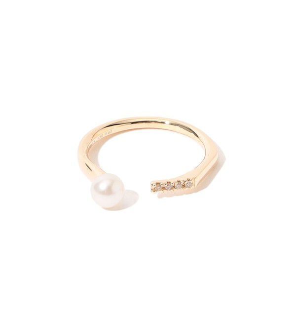 TOMORROWLAND GOODS「【別注】Hirotaka&times;TOMORROWLAND パール&times;ホワイトダイヤ リング」|リング|12 ホワイト系