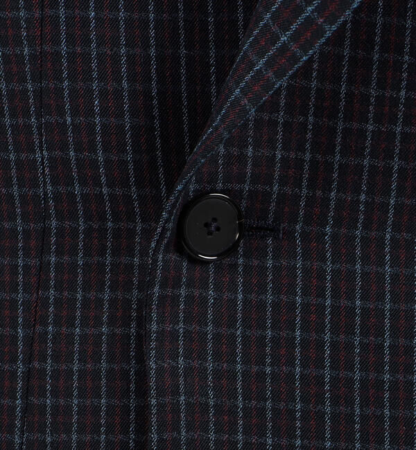 TOMORROWLAND MENS「シルクコットン タッターソール ダブルブレステッド6Bジャケット」|テーラードジャケット|