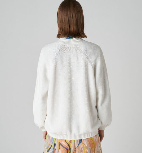 Ballsey「モスステッチ フロントオープンカーディガン」|カーディガン|