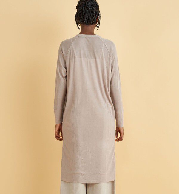 GALERIE VIE「ガーゼフライスジャージー ロングカーディガン」|カーディガン|