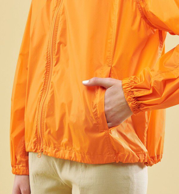 GALERIE VIE「マイクロリップストップ ジップアップパーカー」|ブルゾン・スタジャン|