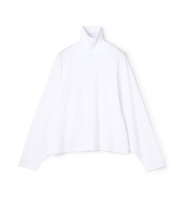 GALERIE VIE「パウダーコットン ハイネックプルオーバー」|Tシャツ・カットソー|11 ホワイト