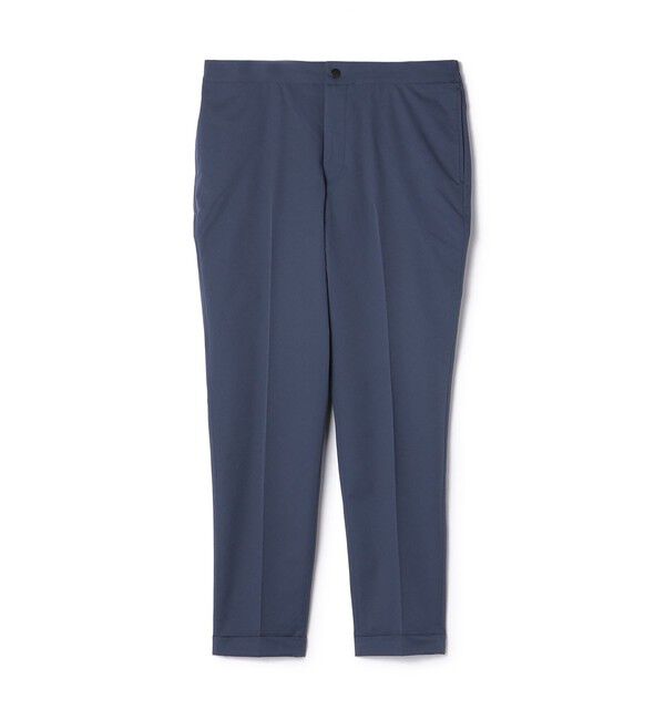 TOMORROWLAND MENS「2WAYストレッチ ダブルクロス ノープリーツイージースラックス」|スラックス|65 ブルー