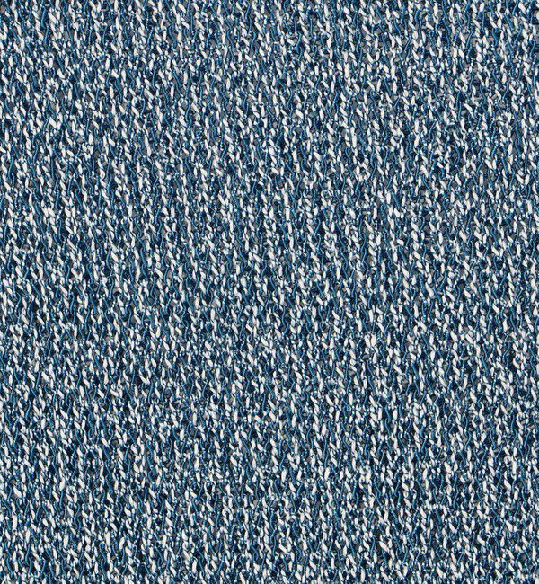 DES PRES「バイカラーコードヤーン バックスリットノースリーブプルオーバー」|ニット・セーター|