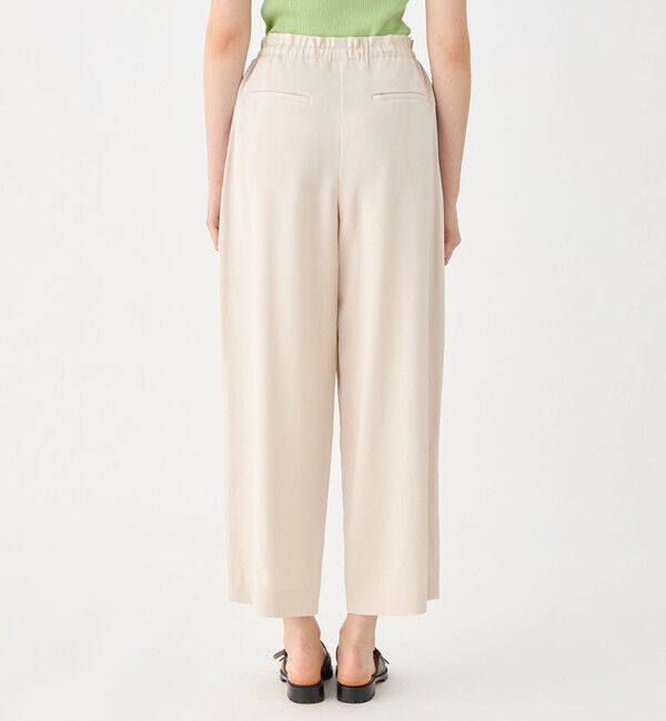 Ballsey「セルロースツイル セミバナナシルエットパンツ」|その他|