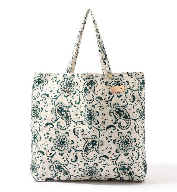 SOULEIADO「SOULEIAO コットンオックス ポケッタブルトートバッグ」|エコバッグ|