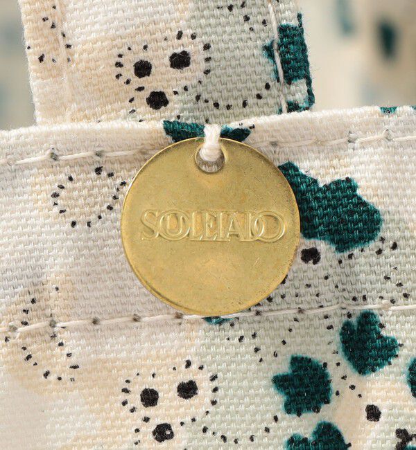 SOULEIADO「SOULEIAO コットンオックス ポケッタブルトートバッグ」|エコバッグ|