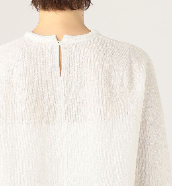 Ballsey「ダブルフェイスノット ワイドプルオーバー」|ニット・セーター|