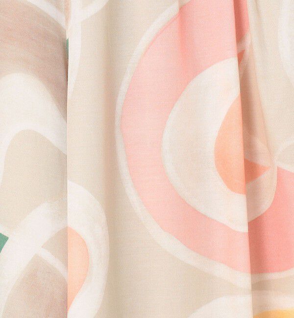 Ballsey「セルフロートプリント タックセミワイドパンツ」|その他|