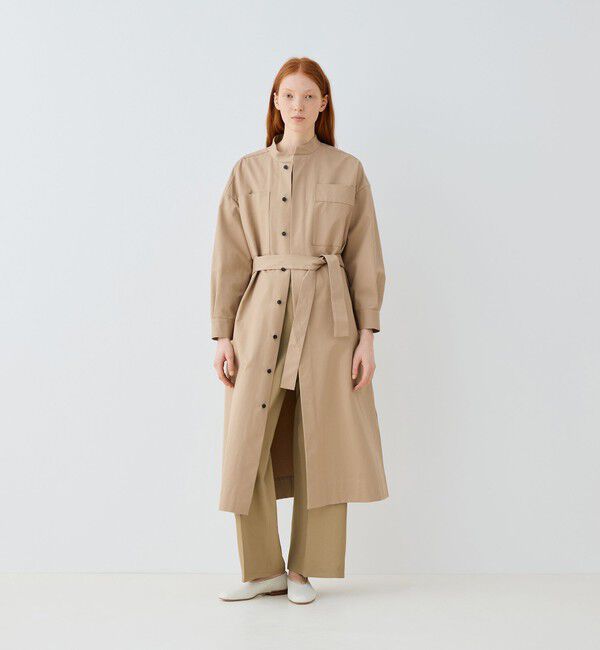 GALERIE VIE「ドライコットンギャバジン フロントポケットコート」|その他|