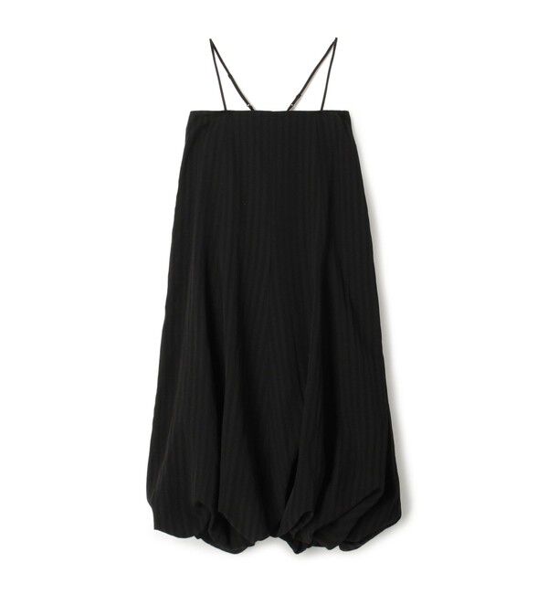 DES PRES「キュプラコットンストライプ バルーンスカート」|スカート|19 ブラック