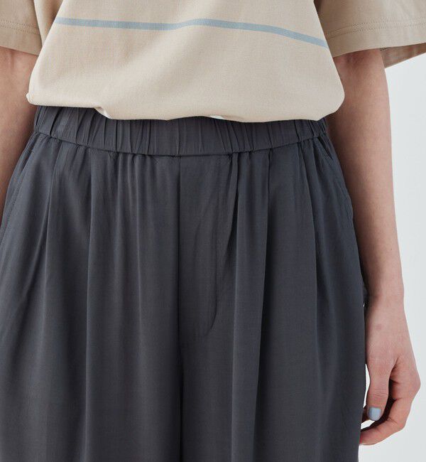 GALERIE VIE「ウォッシャブルレーヨン イージーパンツ」|その他|