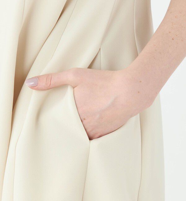 Ballsey「スティフダブルクロス バレルシルエットワンピース」|ワンピース|