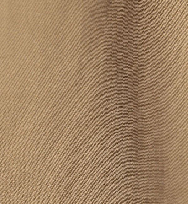 TOMORROWLAND MENS「リネンコットン 2プリーツ ワイドパンツ」|チノ|