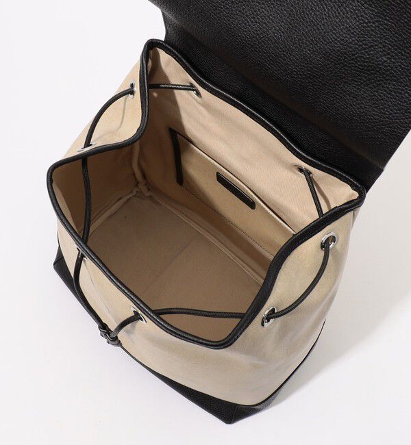 TOMORROWLAND GOODS「TOMORROWLAND キャンバスレザーコンビ バックパック」|リュック|