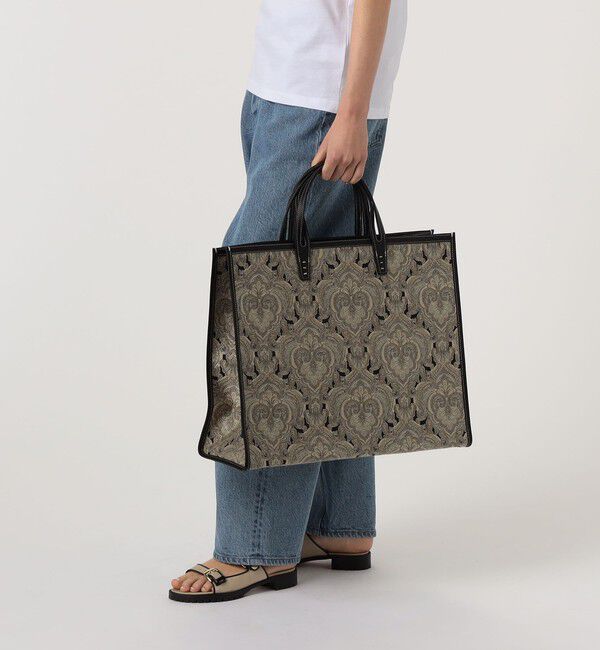 TOMORROWLAND GOODS「A VACATION TANK ONYX トートバッグ」|トートバッグ|