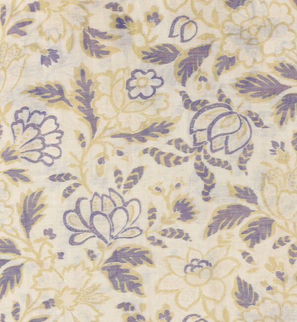 SOULEIADO「コットンポリエステルプリント レイヤードブラウス」|シャツ・ブラウス|