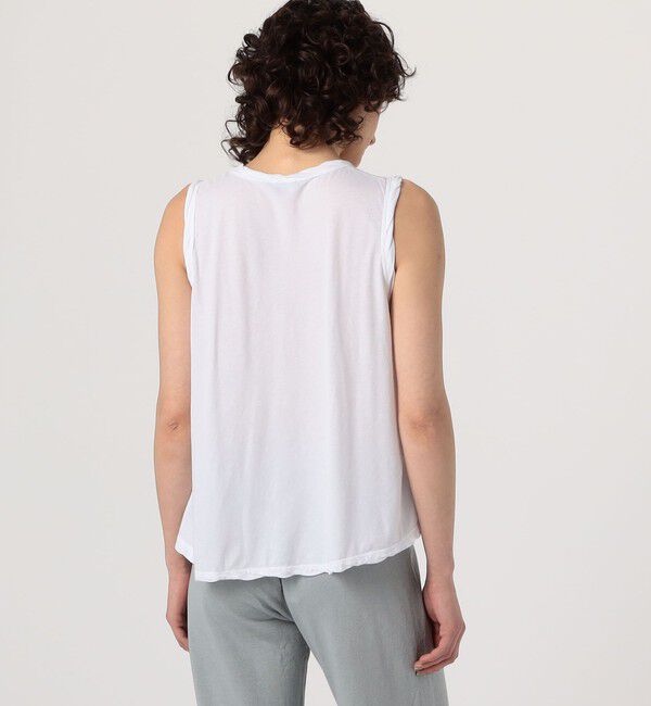 JAMES PERSE「コットンジャージー ノースリーブプルオーバー WHGF3944」|タンクトップ|