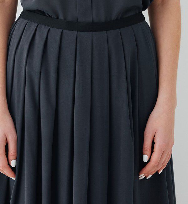 GALERIE VIE「ライトシルクストレッチ イージータックスカート」|スカート|