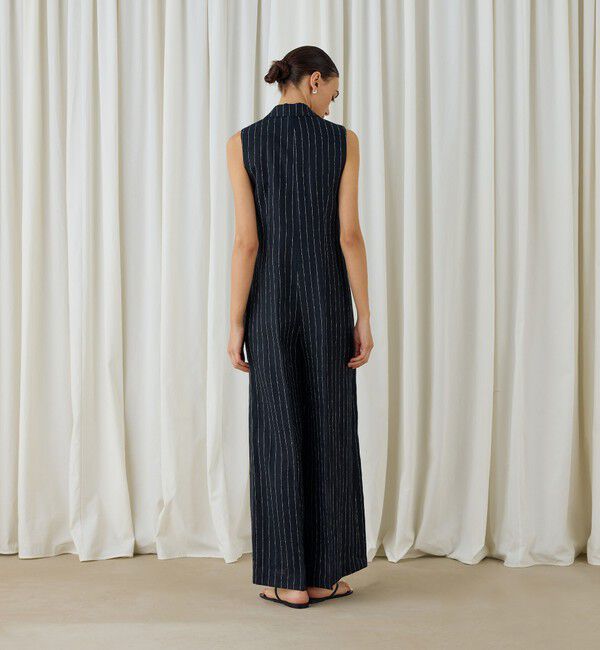 DES PRES「ヘンプツイル ジャンプスーツ」|オールインワン|