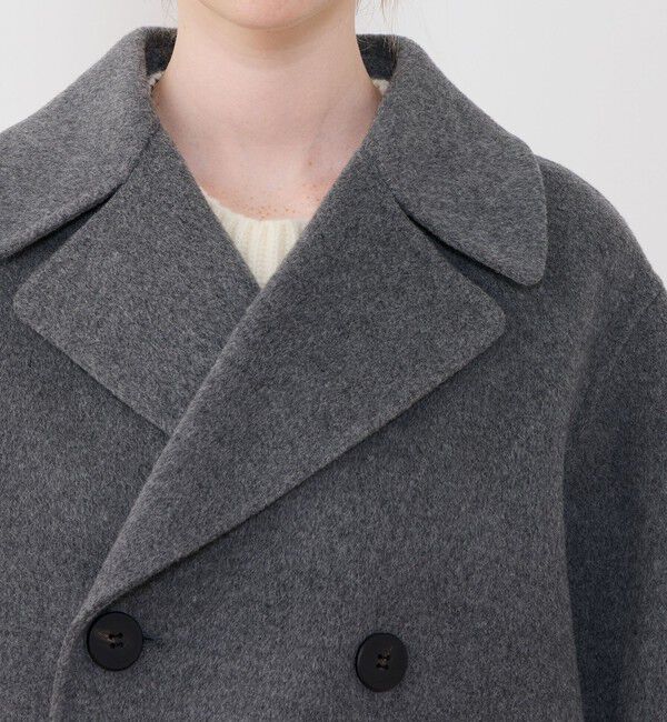 ウールカシミヤダブルフェイス Pコート（GALERIE VIE）｜ルミネの