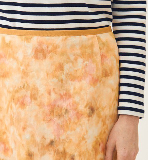 TOMORROWLAND collection「【WEB先行予約】アンプリメジャカード タイトストレートスカート」|タイト|