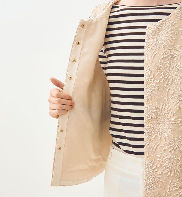 TOMORROWLAND collection「【WEB先行予約】ソリアビーストレッチ フロンタブルジレ」|ベスト・ジレ|