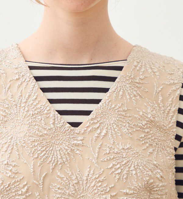 TOMORROWLAND collection「【WEB先行予約】ソリアビーストレッチ フロンタブルジレ」|ベスト・ジレ|