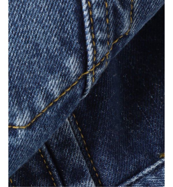  「《予約》カーブスリーブショートデニムジャケット」|デニムジャケット|