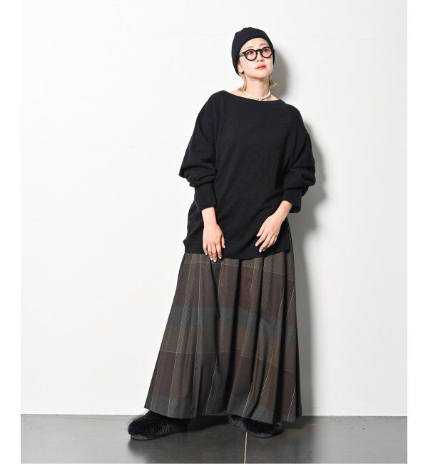  「《追加》OFF-SHOULDER STRETCH SWEATER：ニット」|ニット・セーター|