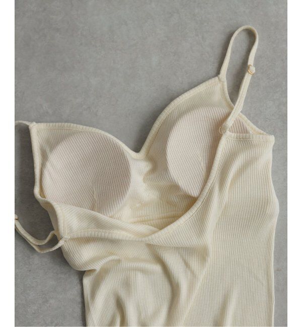 EMILYWEEK「シルクテレコリブブラキャミソール」|インナー|