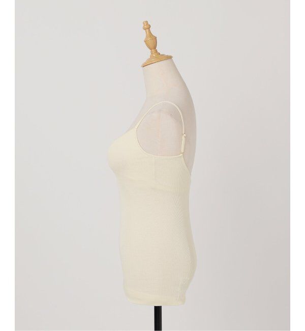EMILYWEEK「シルクテレコリブブラキャミソール」|インナー|