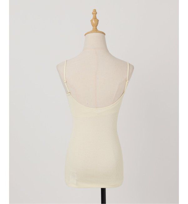 EMILYWEEK「シルクテレコリブブラキャミソール」|インナー|