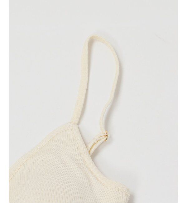 EMILYWEEK「シルクテレコリブブラキャミソール」|インナー|