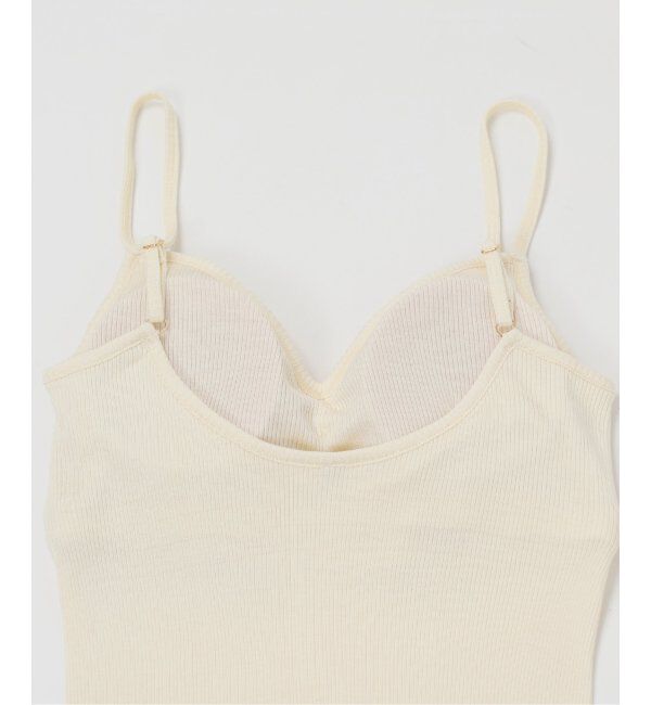 EMILYWEEK「シルクテレコリブブラキャミソール」|インナー|