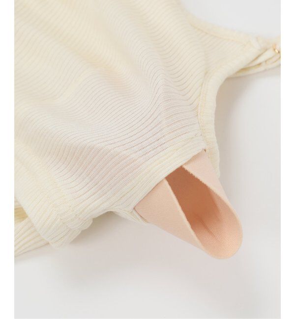 EMILYWEEK「シルクテレコリブブラキャミソール」|インナー|