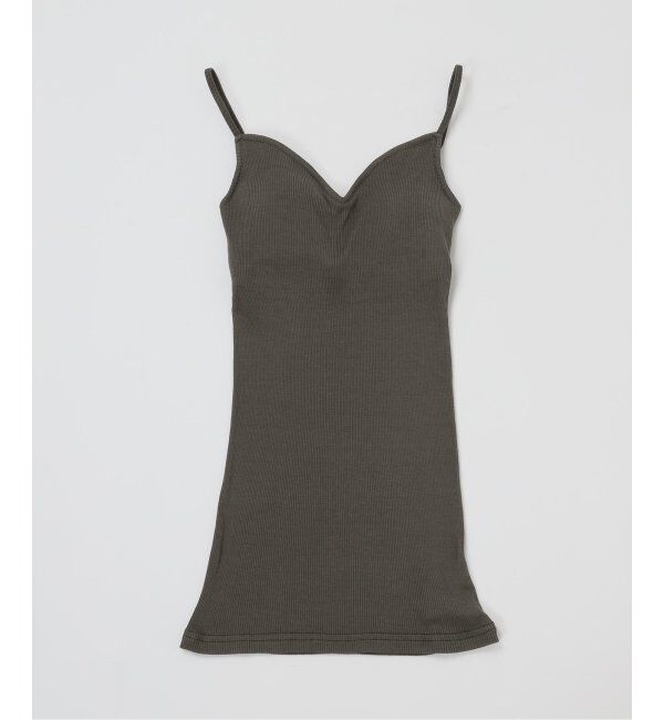 EMILYWEEK「シルクテレコリブブラキャミソール」|インナー|