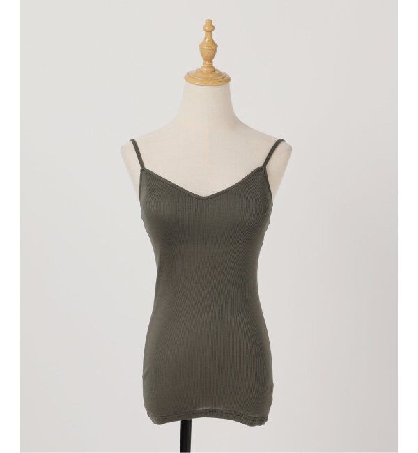 EMILYWEEK「シルクテレコリブブラキャミソール」|インナー|