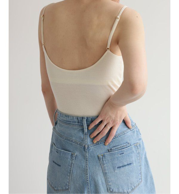 EMILYWEEK「シルクテレコリブブラキャミソール」|インナー|